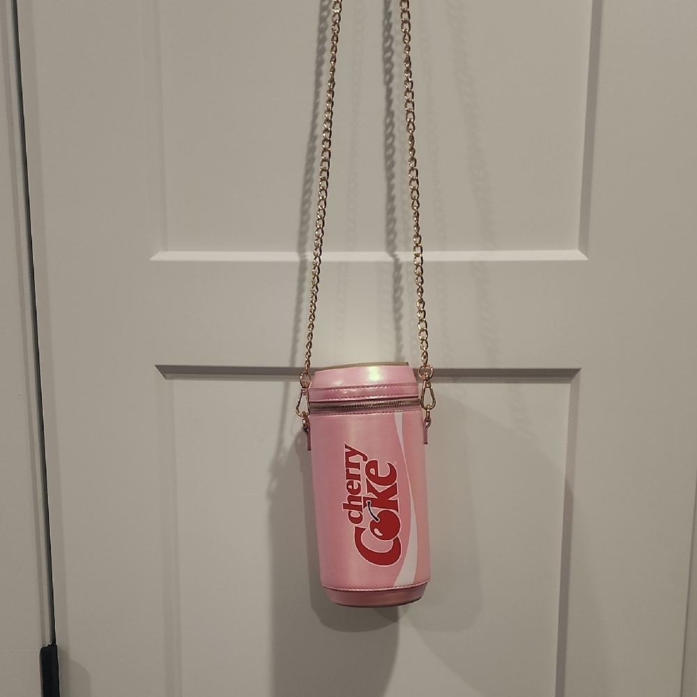 Cherry Coke Can Crossbody Bag